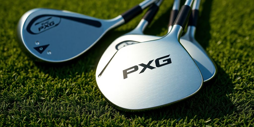 PXG golf clubs on sale.