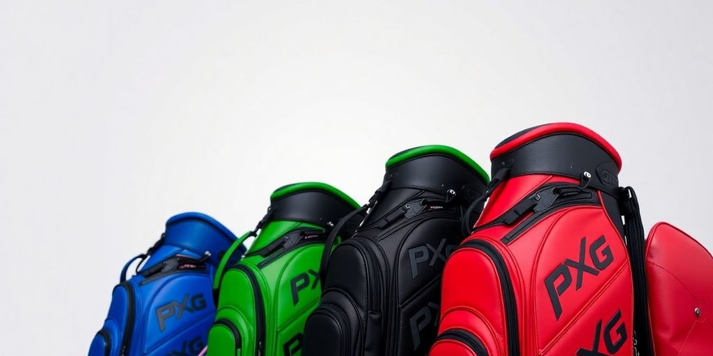 PXG golf bags on sale.