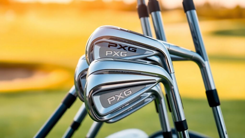 PXG golf club set with premium finish.